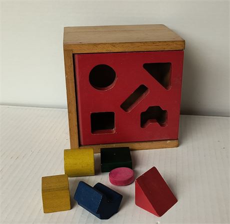 Wood Blocks & Wood Storage Case