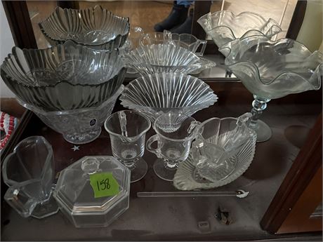 Crystal and Glass Lot