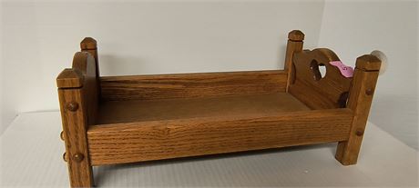 Wood Baby Doll Bed
