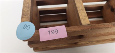 Small Wood Crate