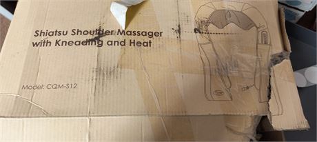 Shiatsu Shoulder Massager With Kneading And Heat
