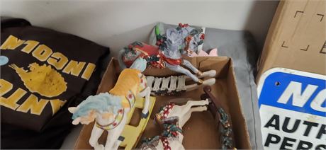 Rocking Horse Statues
