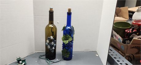 2 Wine Bottle Lights