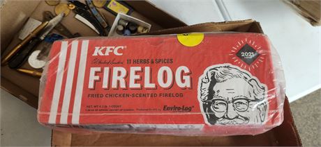 KFC Fried Chicken Scented Fire log