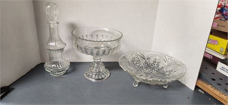 Lot Of Glassware