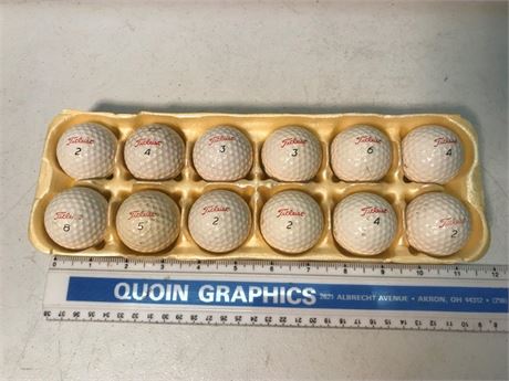 Dozen Titleist Golf Balls