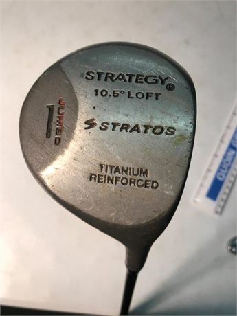 Stratos Strategy Jumbo 1 Titanium Reinforced Driver