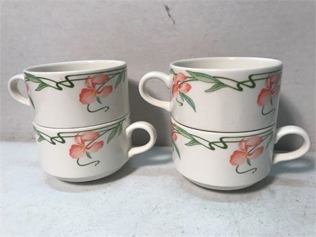 4 Villeroy & Boch Tea/Coffee Cups