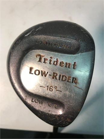 Trident Low-Rider shallow Face 16 Degree Club