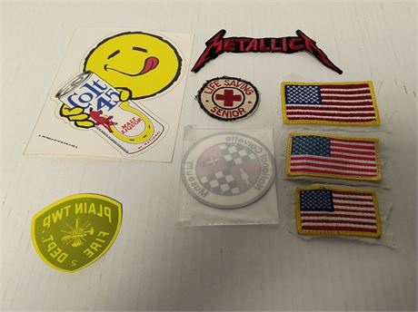 Various Sew On Patches