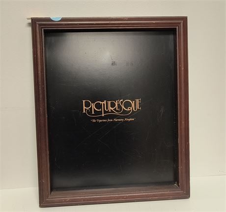 Picturesque Tile Figurine Art Frame