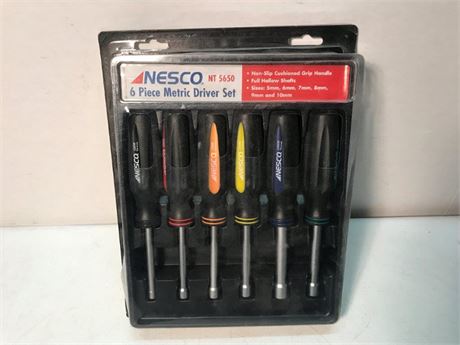 Nesco 6 Piece Metric Driver Set