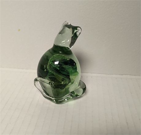 Decorative Art Deco Glass Piece