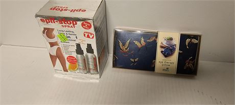 Eye Therapy Pillow & Epil-Stop Spray