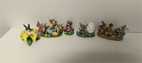 Charming Tails Statues & One Unbranded Statue