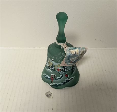 Fenton Hand Painted Bell