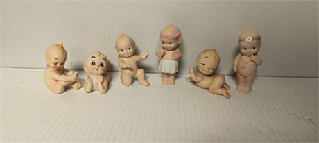 Lot Of Glass Dolls Figurines