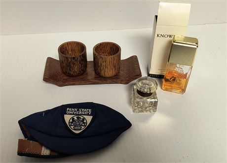 Penn State Vintage Hat & Knowing Perfume & Misc.