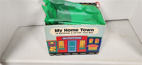 My Home Town 10 Buildings & Floor Mat