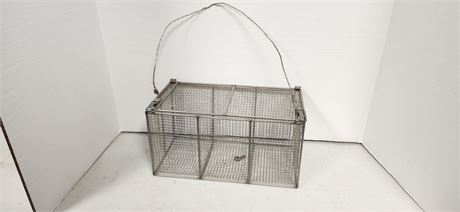 Metal Basket With Lid
