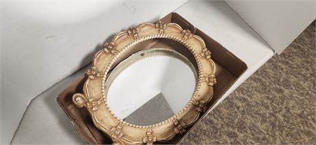 Vintage Small Mirror. Needs Repaired