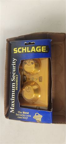 Schlage Maximum Security Dead Bolt