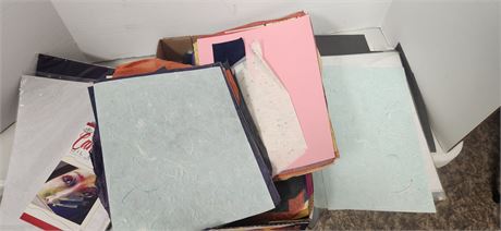Lot Of Cardstock & Craft Paper
