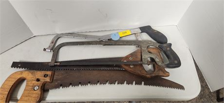 Lot Of Hand Saws