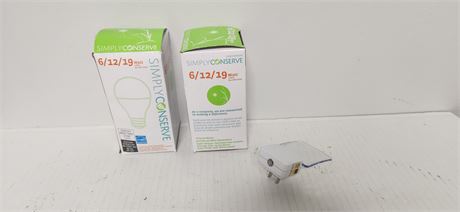 Simply Conserve Light Bulbs & Night Light