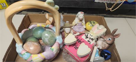 Lot Of Easter Decorations