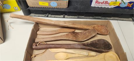 Various Wood Spoons