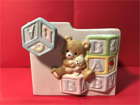 (RESALE) Vintage Nursery Music Box Planter