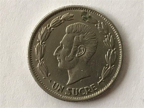 1937 Ecuador Un Sucre
