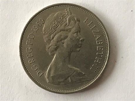 1969 Great Britain 10 New Pence