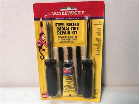 Monkey Grip Steel Belted Radial Tire Repair Kit