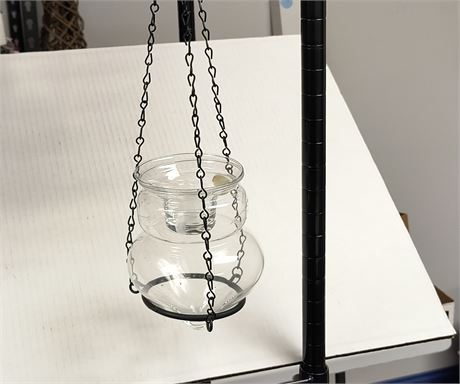 Princess House 2 Pc. Crystal Hanging Planter