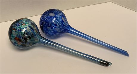 2 Glass Watering Spheres
