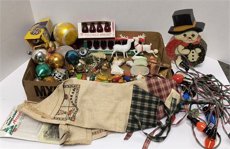 Vintage Christmas Decorations