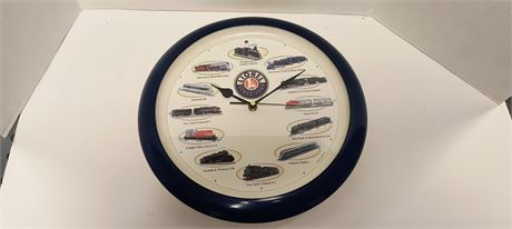 Lionel Train Wall Clock