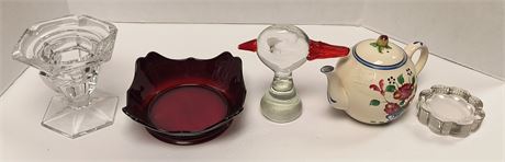 Lot Of Various Glassware