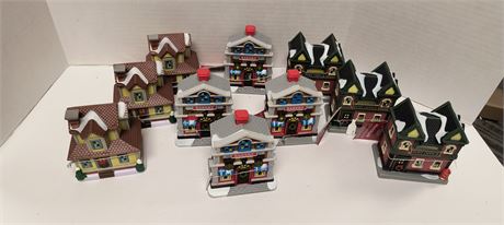 Various Cobblestone Corners Miniature Buildings