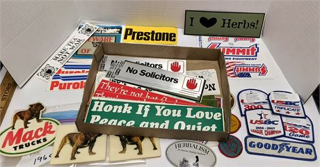 Various Stickers & Patches