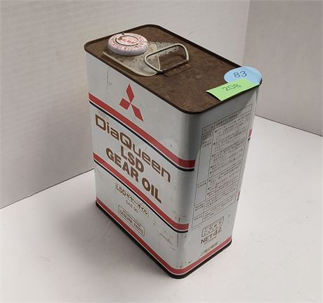 1 Gallon oil Can. This can is FULL