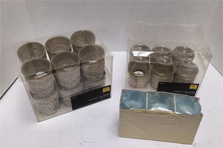 Lot Of Candle Holders