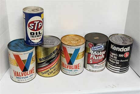 Vintage Oil Cans