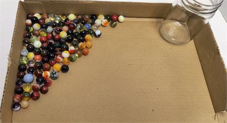 105 Collectible Marbles.