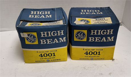 General Electric High Beam Head Lamp System 4001