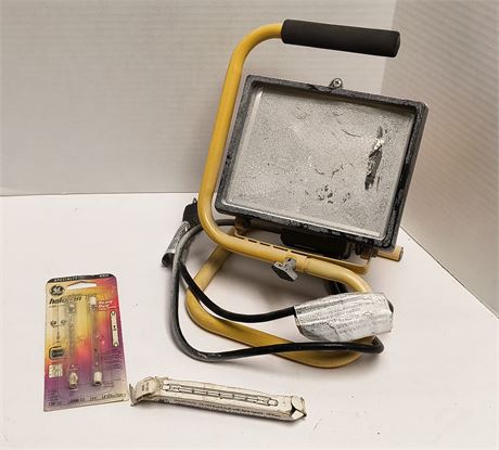 Halogen Work Light & Halogen Bulbs