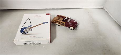 2 Hallmark Ornaments