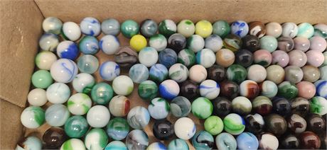 Various Collectible Marbles. Some Glow